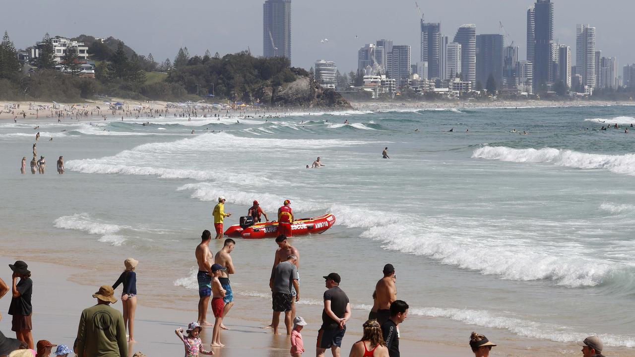 Lifeguards patrol 5 per cent of Australia’s coastline. Picture: Tertius Pickard