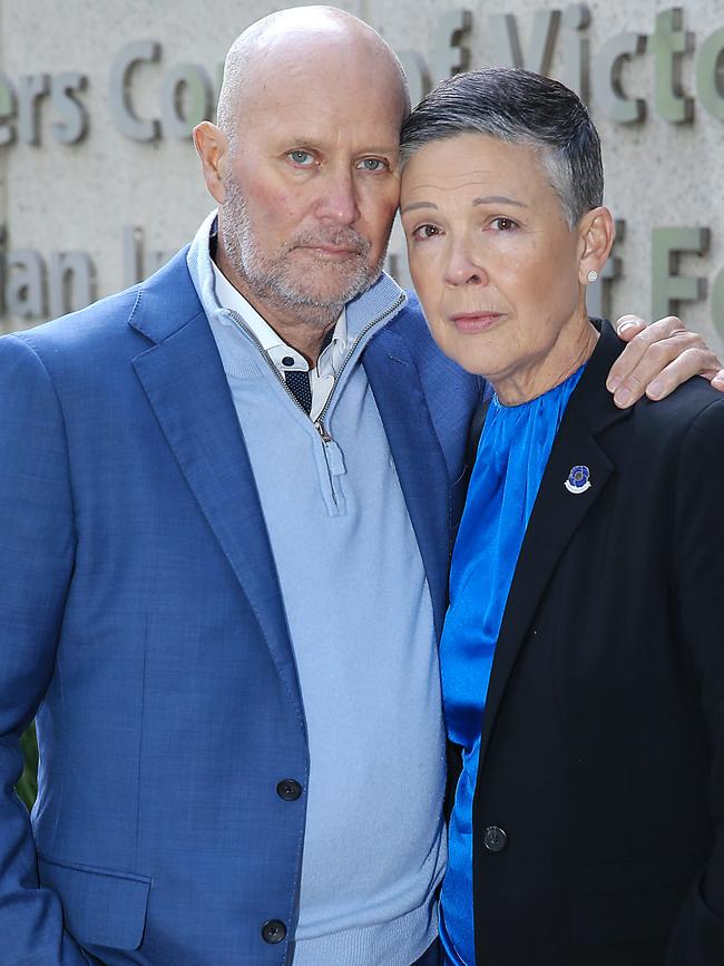 John and Karen Bird. Picture: Ian Currie