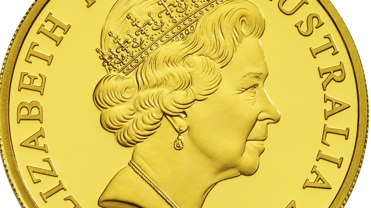 The Queen’s effigy has been updated four times. Picture: Royal Mint of Australia