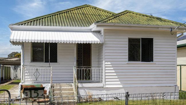 This two-bedroom house at 15 Golf Links Rd, Rocklea, is available for rent for $490 a week.