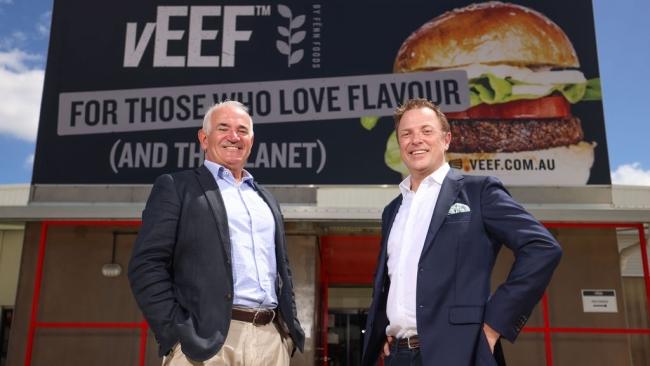 CEO Tony Rowlinson (left), and executive chairman Nicholas Simms (right)