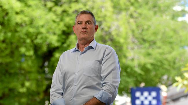 Detective Senior Sergeant David Miles at the Townsville Police Station. Picture: Evan Morgan