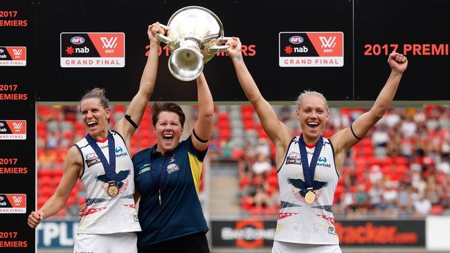 The AFL will keep the same fixture format, including just a Grand Final for AFLW in 2018. Picture: Getty