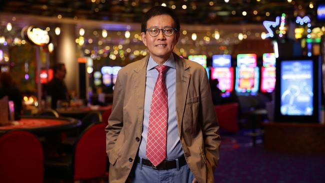 Casino executive director Allan Tan.