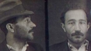 Mugshots of Antonio Soro in 1914.. Source: Public Record Office Victoria: Central Register of Male Prisoners