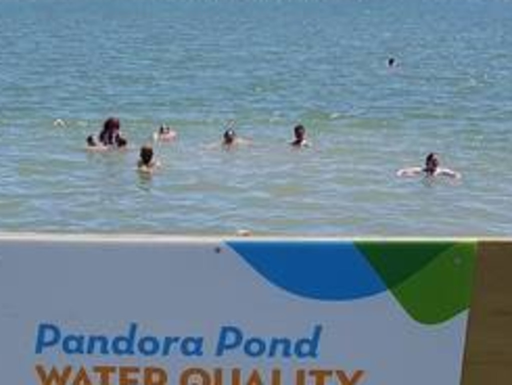 Pandora Pond was officially declared safe for swimming again in January this year.