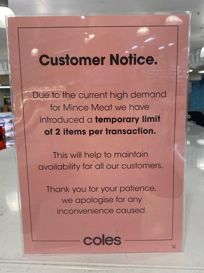 Coles have reintroduced customer limits on meat products and rapid antigen tests in their stores.