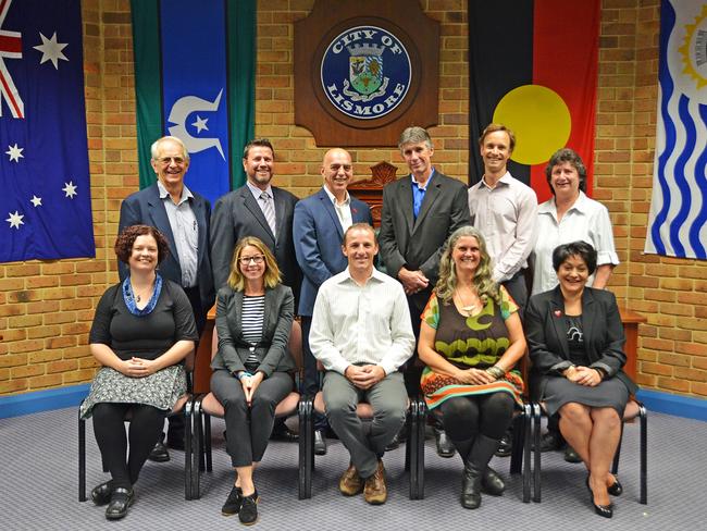 COUNCIL: From top left, councillors Bill Moorhouse, Neil Marks, Gianpiero Battista, Greg Bennett,  Adam Guise and Darlene Cook. Seating, Elly Bird, Eddie Lloyd, Mayor Isaac Smith,  Vanessa Ekins and Nancy Casson.