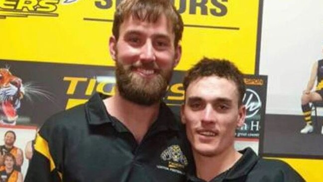 Lachlan Evans (left) remains a star for Loxton. Picture: Loxton Football Club