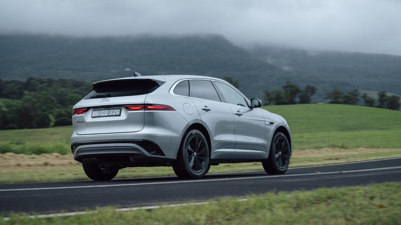 The previous F-Pace has 16 variants, this one has just five.