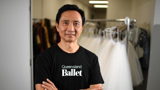 Queensland Ballet artistic director Li Cunxin has rallied his company and saved 2020 from being a year without ballet. Picture: Dan Peled/NCA NewsWire