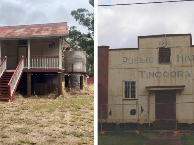 Goodger Hall and Tingoora Hall.