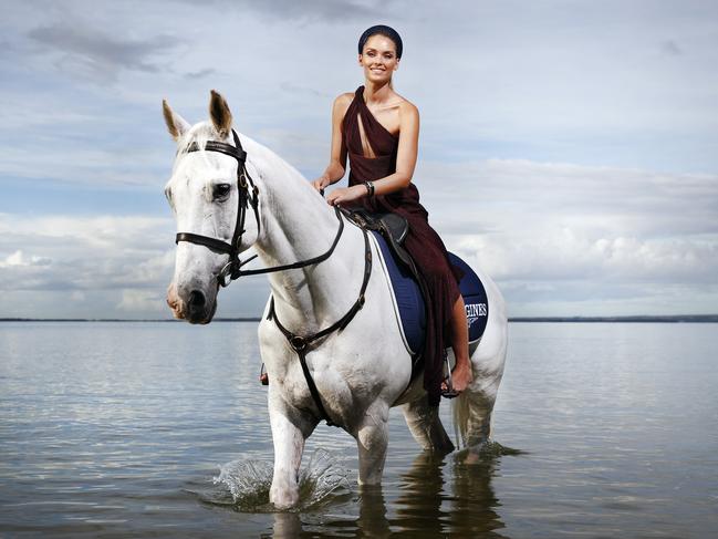 Lilly Moreau is ready for Longines Queen Elizabeth Stakes Day at Royal Randwick. Picture: Richard Dobson