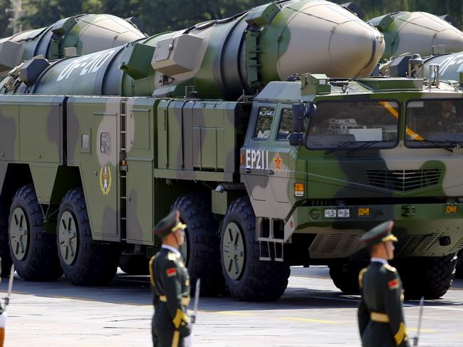 The US’ top-ranking military officer, General Mark Milley, says China has developed a ‘world-class’ military. Picture: Reuters / Damir Sagolj