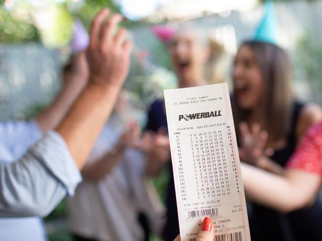 Powerball supplied photos generic lotto