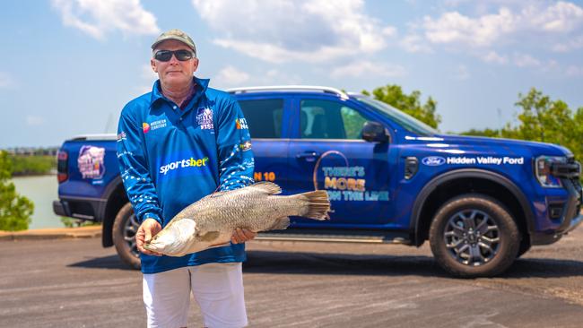 Darwin resident Mark Parkinson has snagged the tenth $10,000 red-tagged barramundi for Season 10 of the Million Dollar Fish.