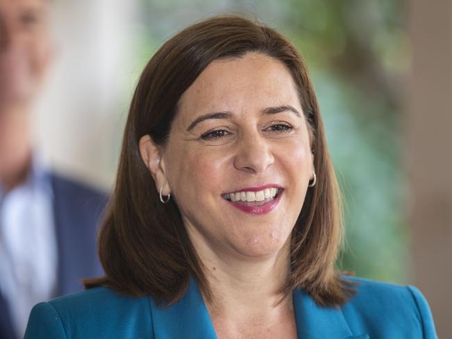 Queensland Opposition Leader Deb Frecklington is in the box seat for the upcoming state election when it comes to the voting preferences of small and medium-sized business operators. Picture: Glenn Hunt