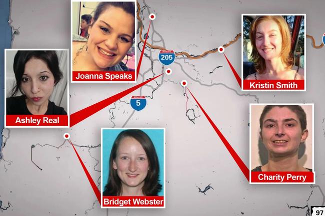 Police investigate if deaths of six women in Portland are connected to possible serial killer. Picture: NY Post