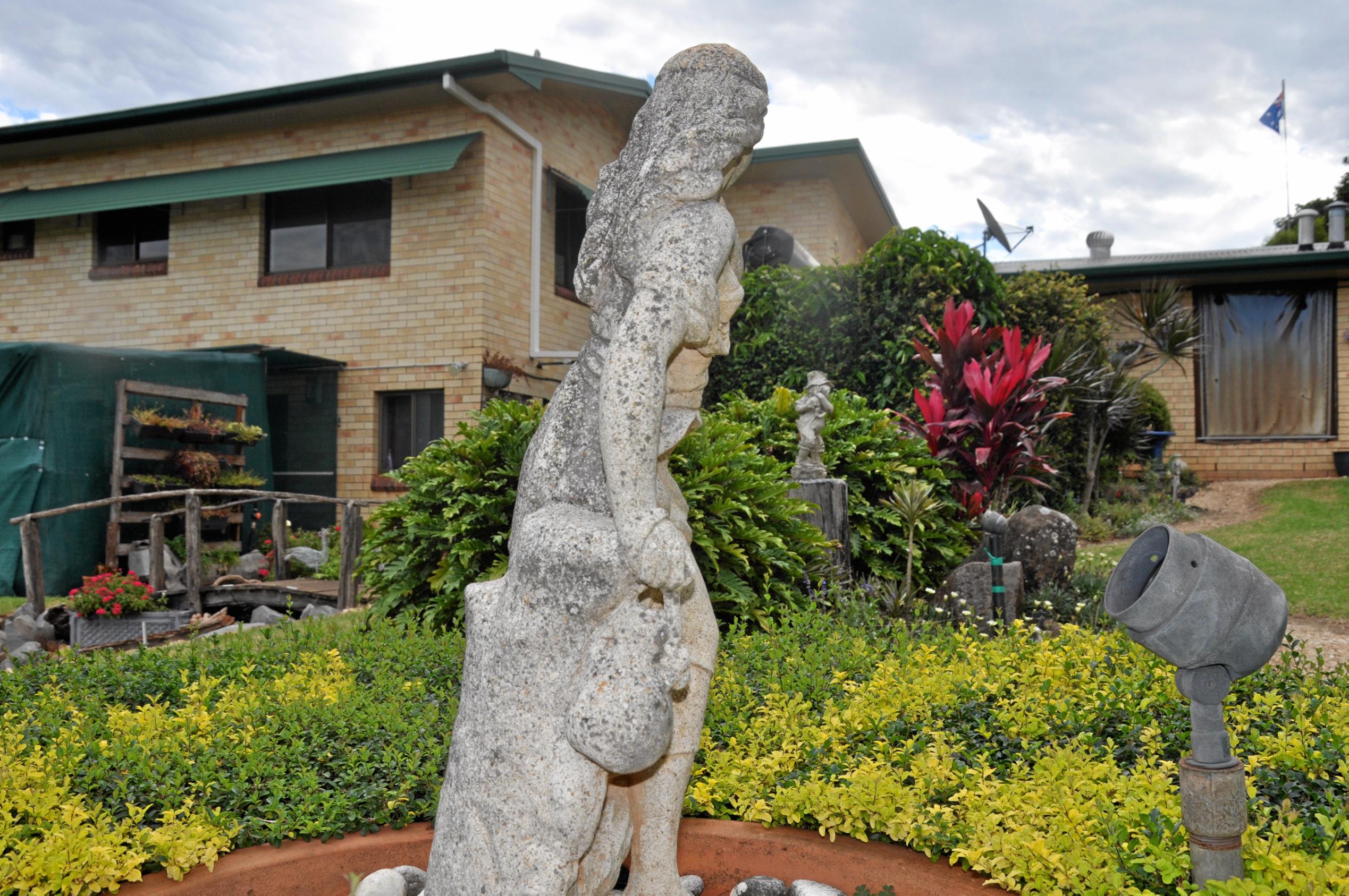 Monto Garden Club visits Roy and Bev Marbach's property. Picture: Mackenzie Colahan