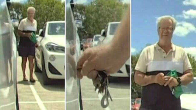 Elderly man allegedly caught keying luxury cars in Brisbane