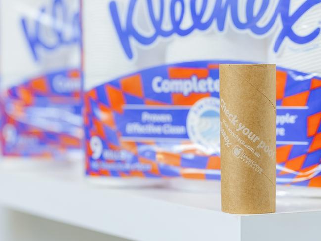 The Kleenex campaign. Picture: Supplied