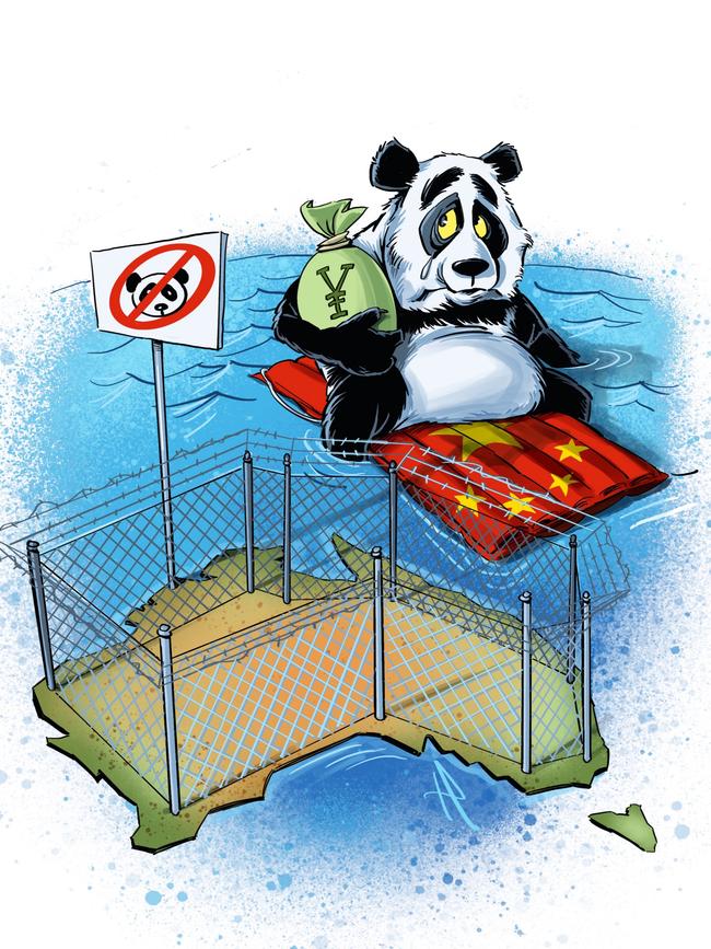 Australia should ‘China-proof’ the economy. Picture: Terry Pontikos