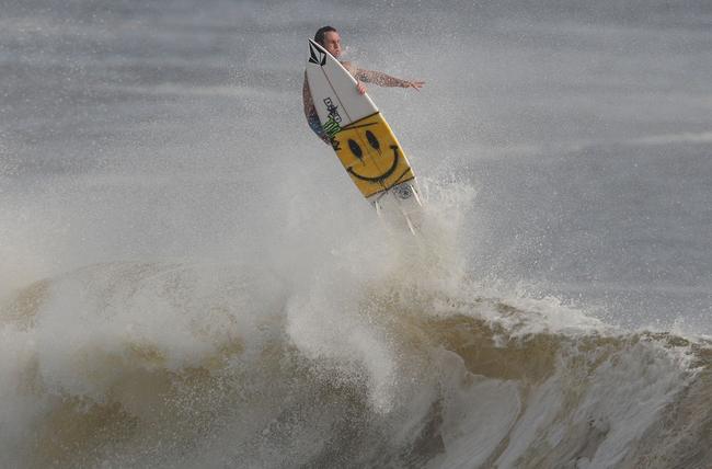 Alexandra Headland gets good lefts and rights for longboarders and shortbaorders alike. Picture: Nicholas Falconer