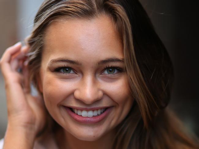 Tahlia Giumelli has been dubbed the next Miranda Kerr. Picture: Jason McCawley/Daily Telegraph