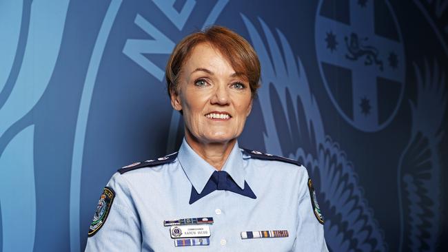 Commissioner Karen Webb in Sydney. Picture: Tim Hunter.