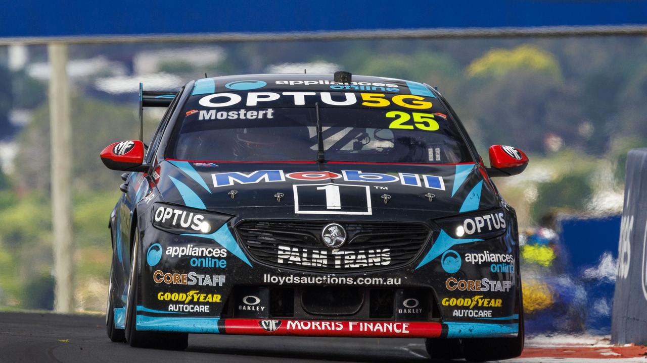 Chaz Mostert and Lee Holdsworth win the Repco Bathurst 1000 in a Holden. The team will switch to Ford Mustangs next year.