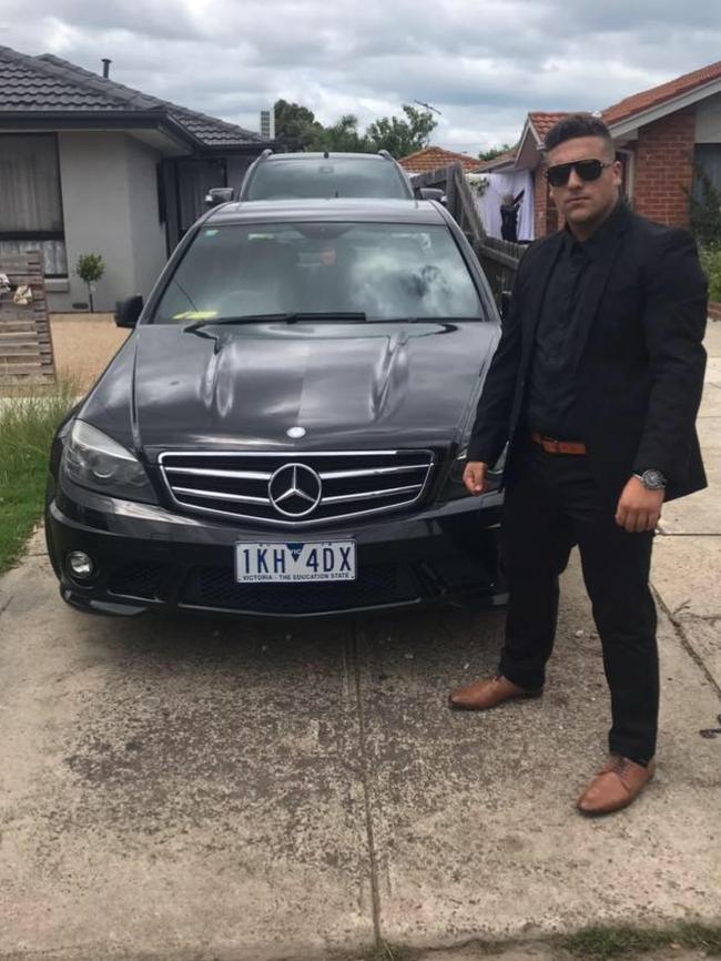 Bader Ismail, 19, pleaded guilty to dangerous driving charges while sitting in the front seat of his car. Picture: Supplied