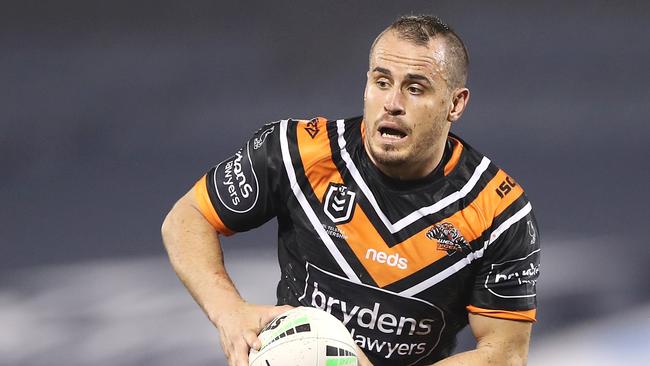 It’s no secret Wests Tigers are trying to offload Josh Reynolds, Russell Packer and Moses Mbye. Picture: Mark Kolbe/Getty