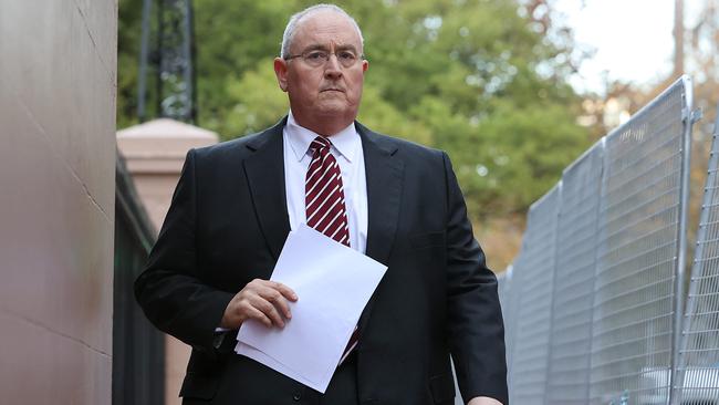 NSW Labor arts spokesman Walt Secord outside Parliament House. Picture: Dylan Coker