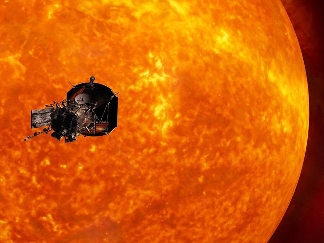 The Parker Space Probe is on a misison to touch the Sun. Picture: NASA