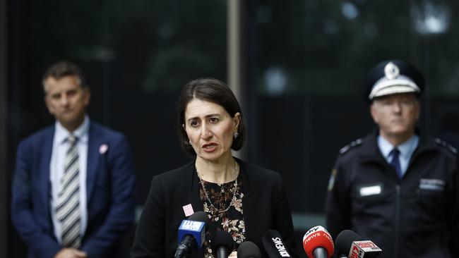 NSW Premier Gladys Berejiklian says it’s still uncertain if the NRL will resume on May 28th as planned. Picture: Getty Images.