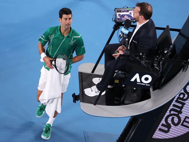 Novak Djokovic is a fan of electronic line-calling.