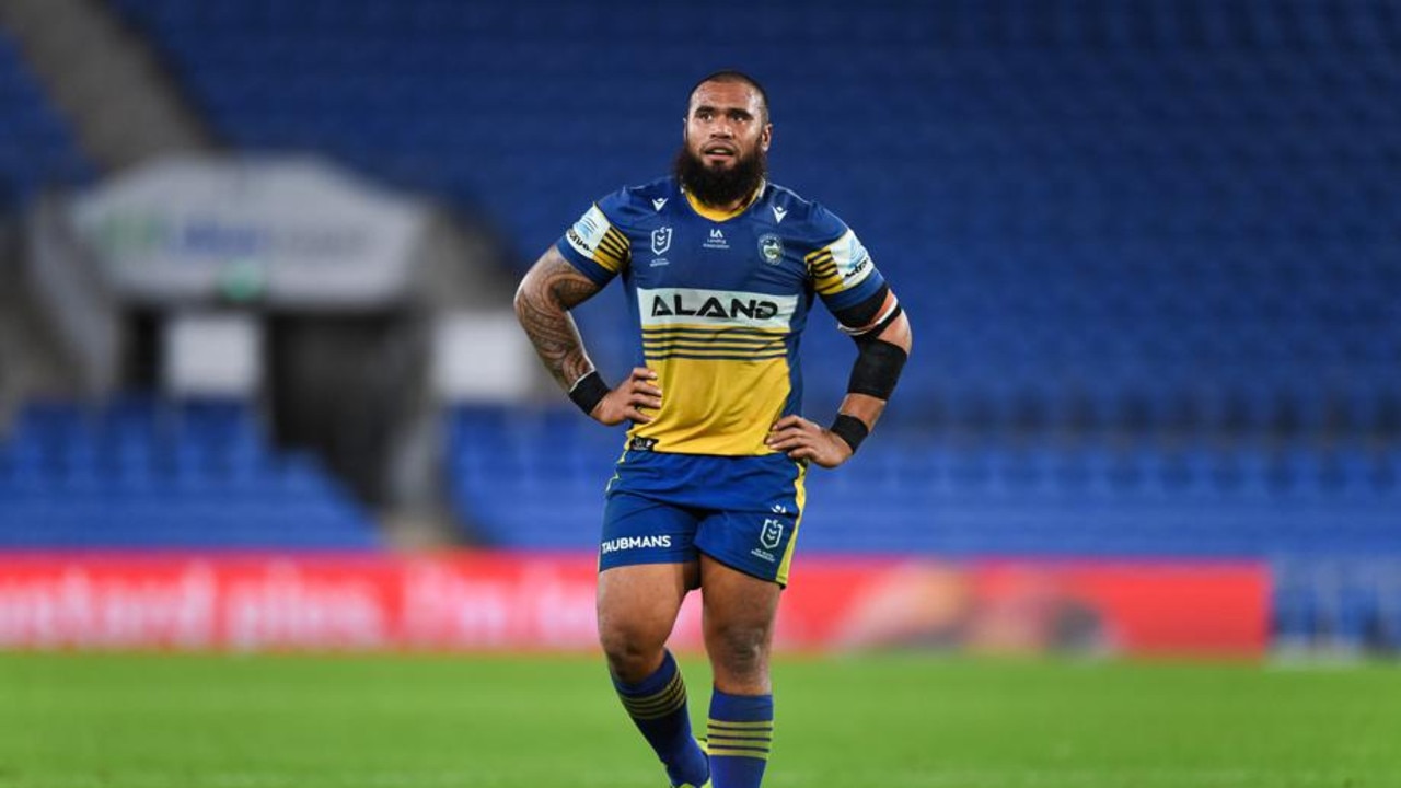 Parramatta Eels prop Junior Paulo. Picture: NRL Photos