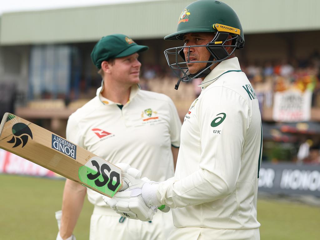 Steve Smith and Usman Khawaja aren’t getting any younger. Picture: Robert Cianflone/Getty Images