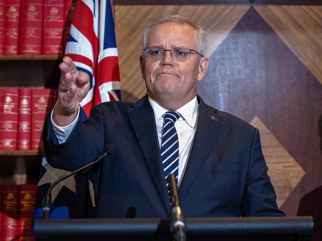 Prime Minister Scott Morrison. Picture: Jason Edwards