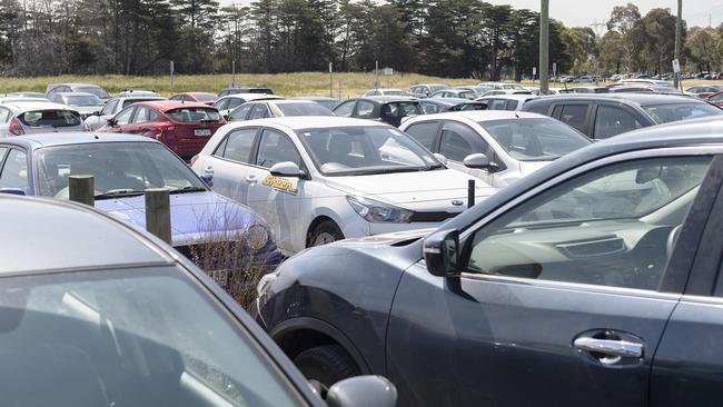 A new car park planned for South Morang station has been quietly dumped by the government. Picture: Ellen Smith