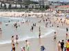 Hundreds flock to Sydney beach for New Year
