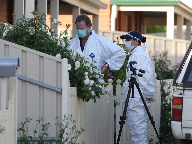 The crime scene at the Harriet St, Kapunda, home. Picture: Supplied