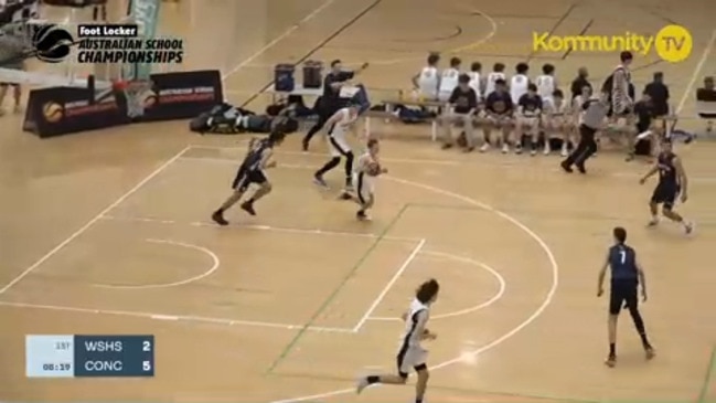 Replay: Basketball Australia School Championships Day 2 - (M) Willetton SHS v Concordia College