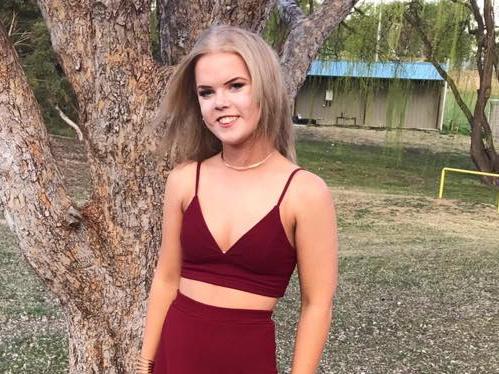 ***IDENTITY CONFIRMED BY JOURNALIST NICK HANSEN***Hannah Ferguson,19, was killed in a seven-vehicle pile-up on the Newell Hwy north of Dubbo on January 16. Picture: Facebook