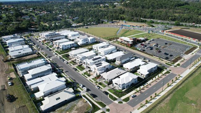 Aerial image of the Skyridge development at Worongary