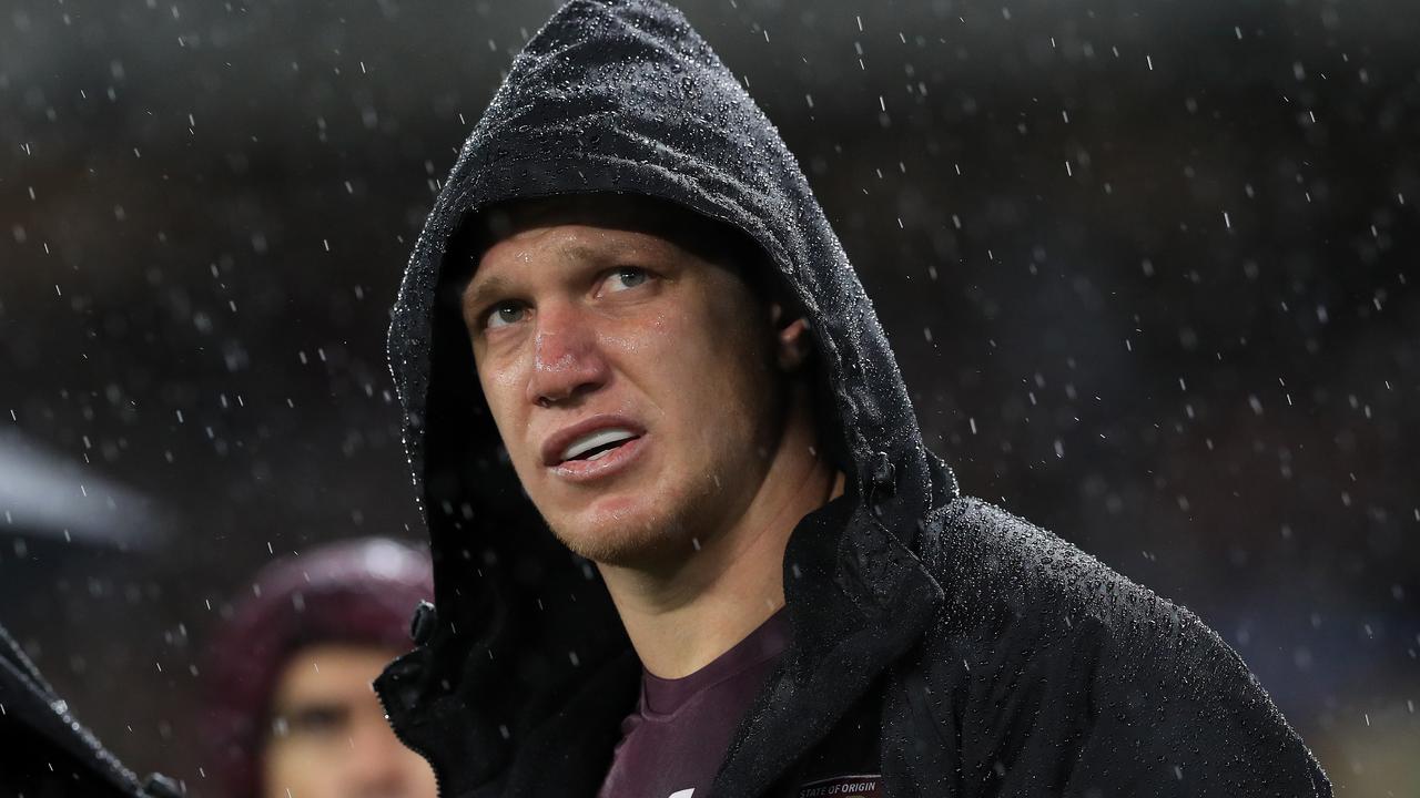 A dejected Dylan Napa played just 23 minutes in Origin II.