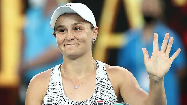 Ash Barty’s run to the Australian Open final Picture: Getty Images