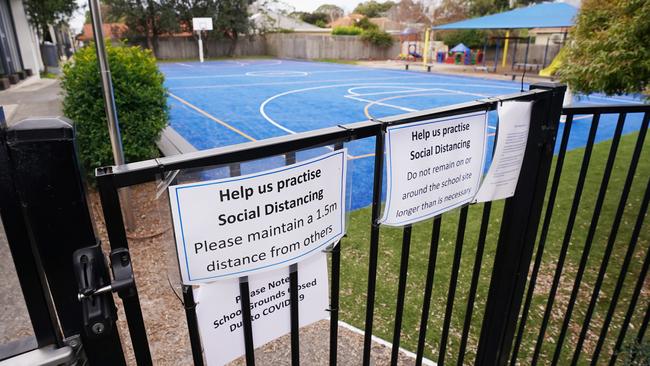 A return to school might be possible after the September holidays. Picture: AAP