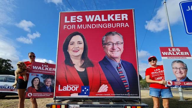 Queensland Labor MP Les Walker has been banned from Townsville's party district after an incident at the Mad Cow Nightclub over the weekend. Picture: Facebook