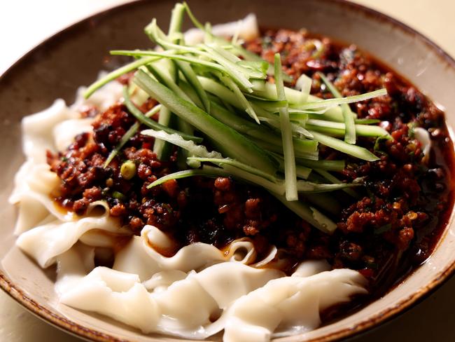 Spice Temple is offering $25 noodle dishes as lunch specials during the week. The price includes a beer or wine. Picture: Damian Shaw